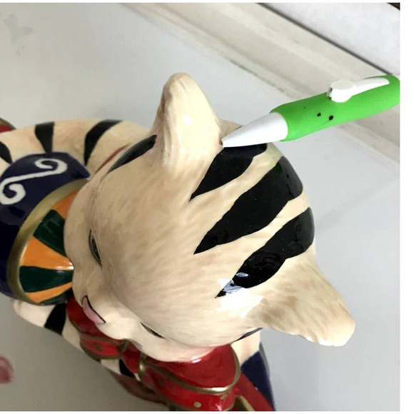 Signature Home Collection Kitty Candy Bowl Christmas - Picture 2 of 16